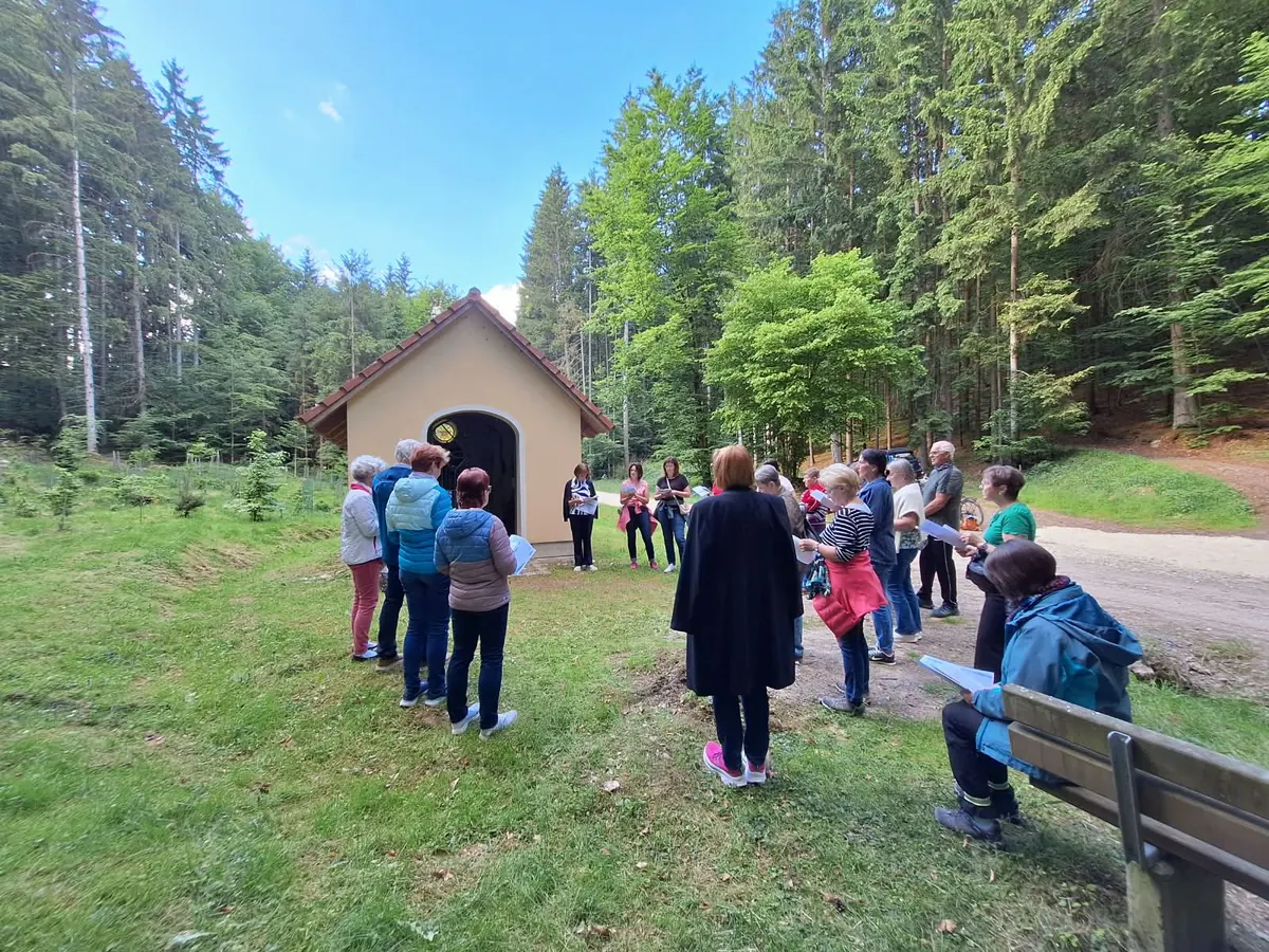 Gemeinsame Wanderung zur Waldkapelle